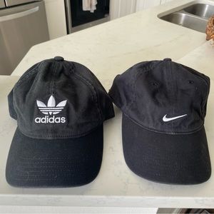 Nike + Adidas Hats